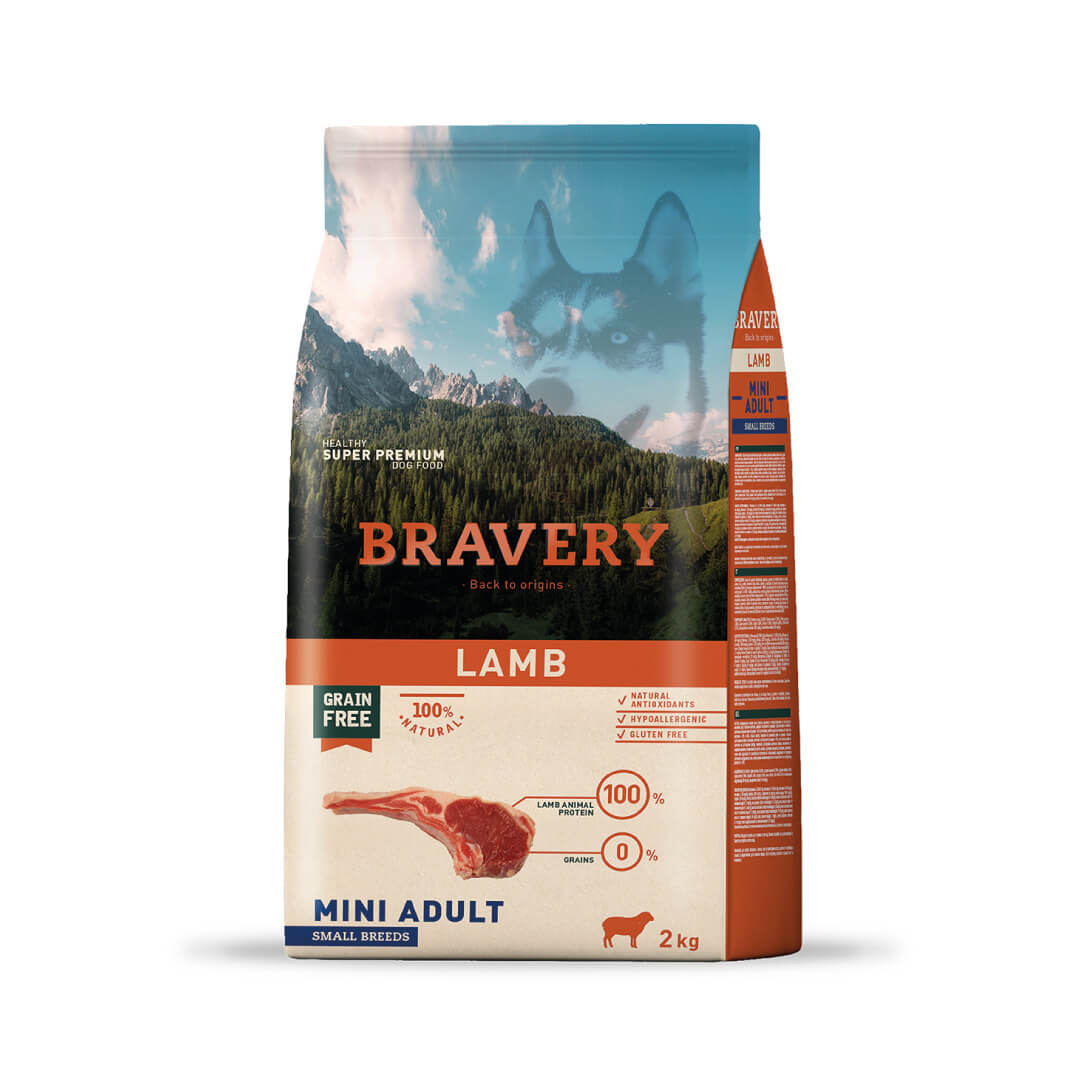 Bravery lamb mini adult small b 2kg