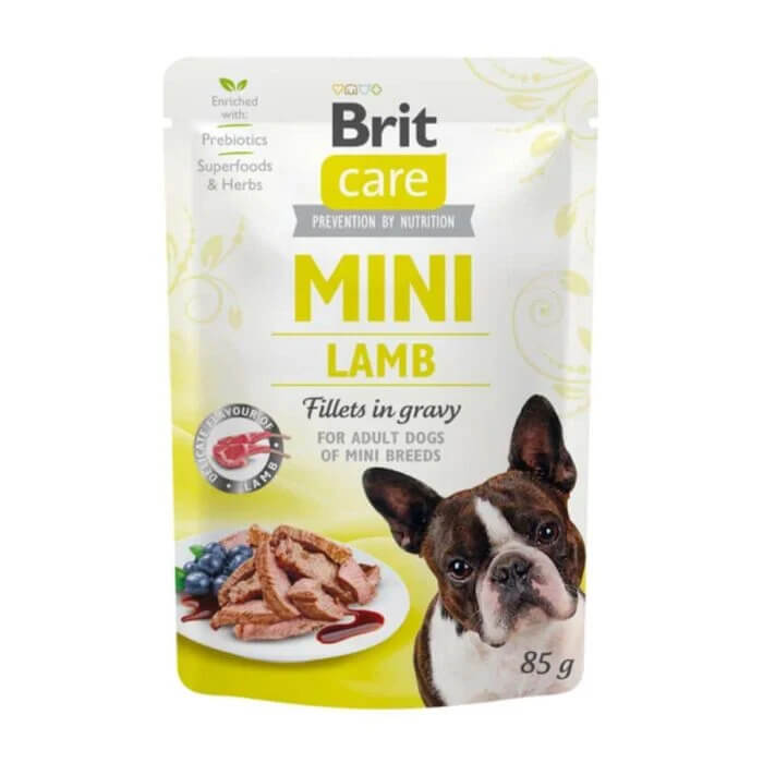 Brit care mini with lamb for adult dogs 85g