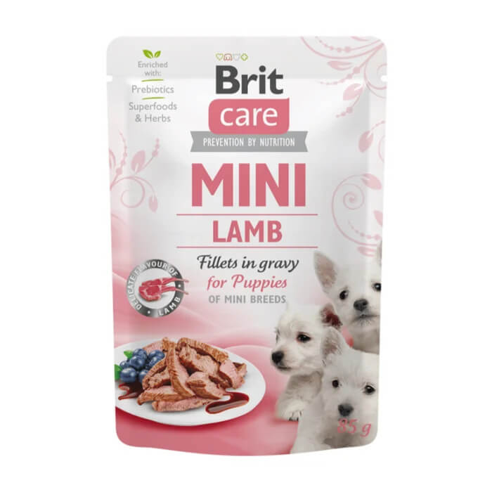 Brit care mini with lamb for puppies 85g