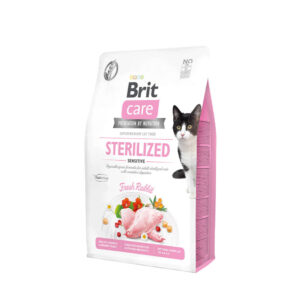 Brit care cat sterilized sensitive fresh rabbit 2kg