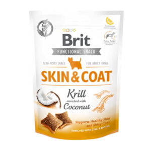 Brit functional snack skin y coat krill 150gr