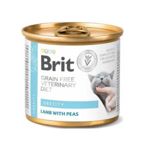 Brit gf vet cat obesity 200g