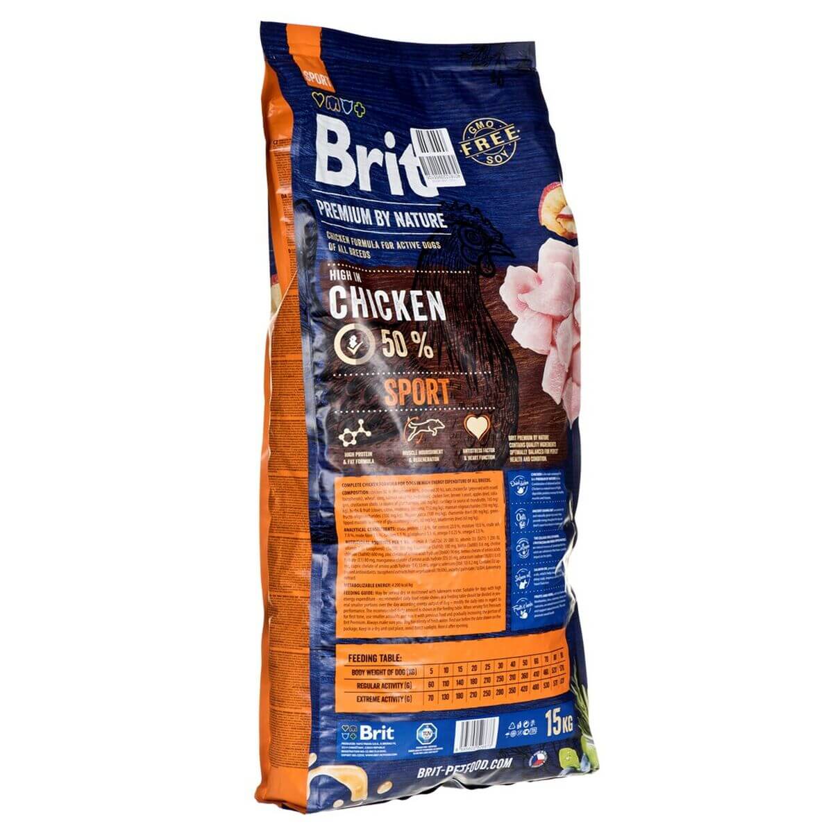 Brit premium by nature adult sport 15kg