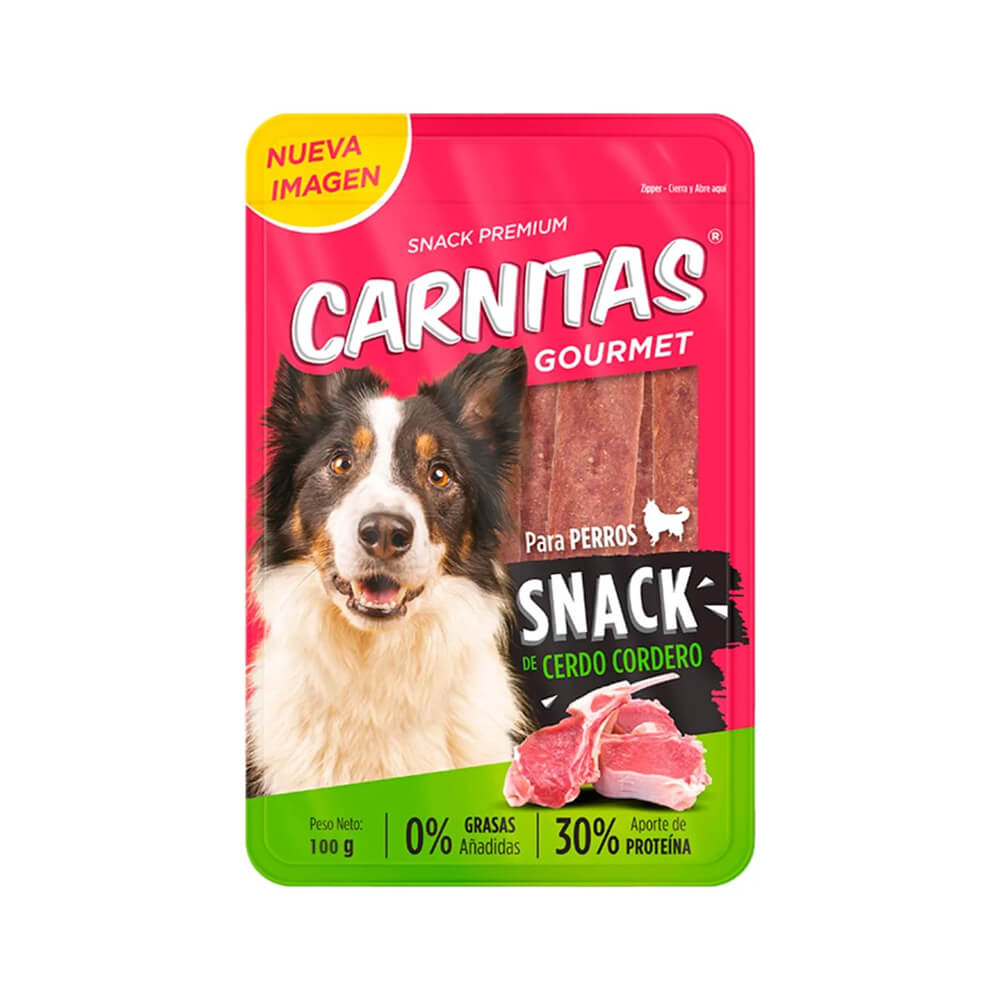 Carnitas snack de cerdo cordero