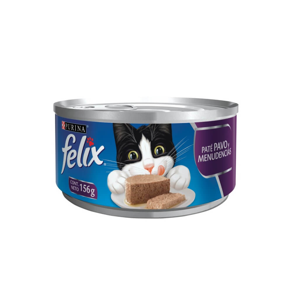 Felix paté sabor pavo y menudencias turkey 156g