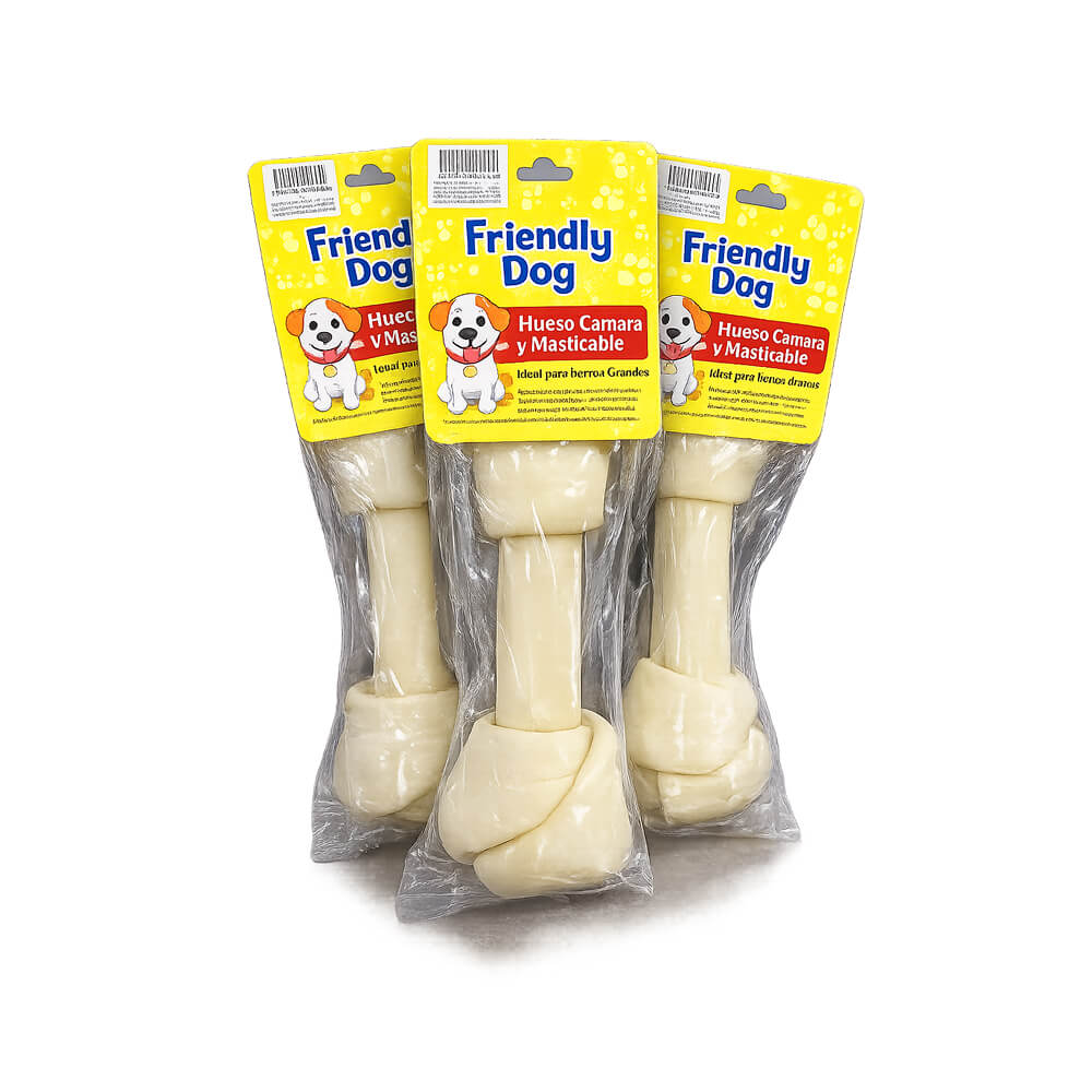 Friendly dog carnaza hueso grande 21-22cm