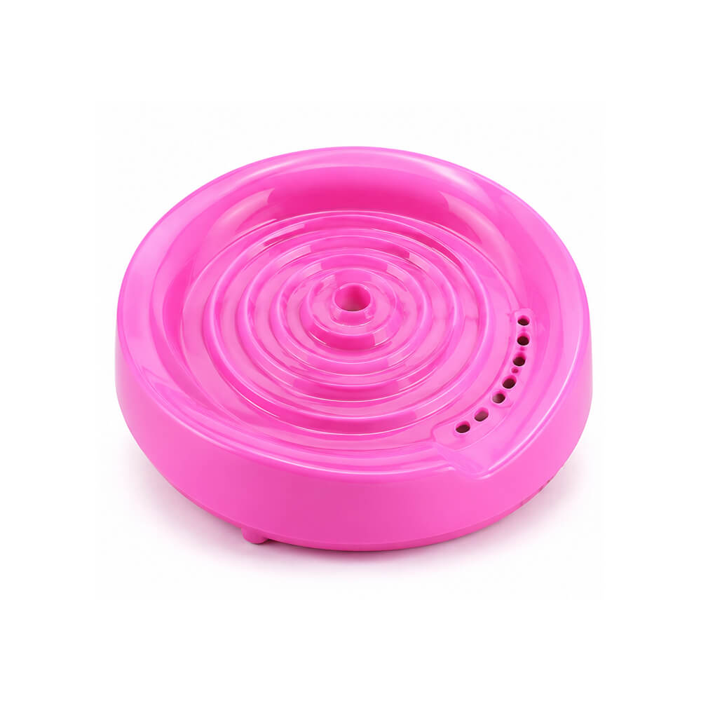 Fuente plastico circular