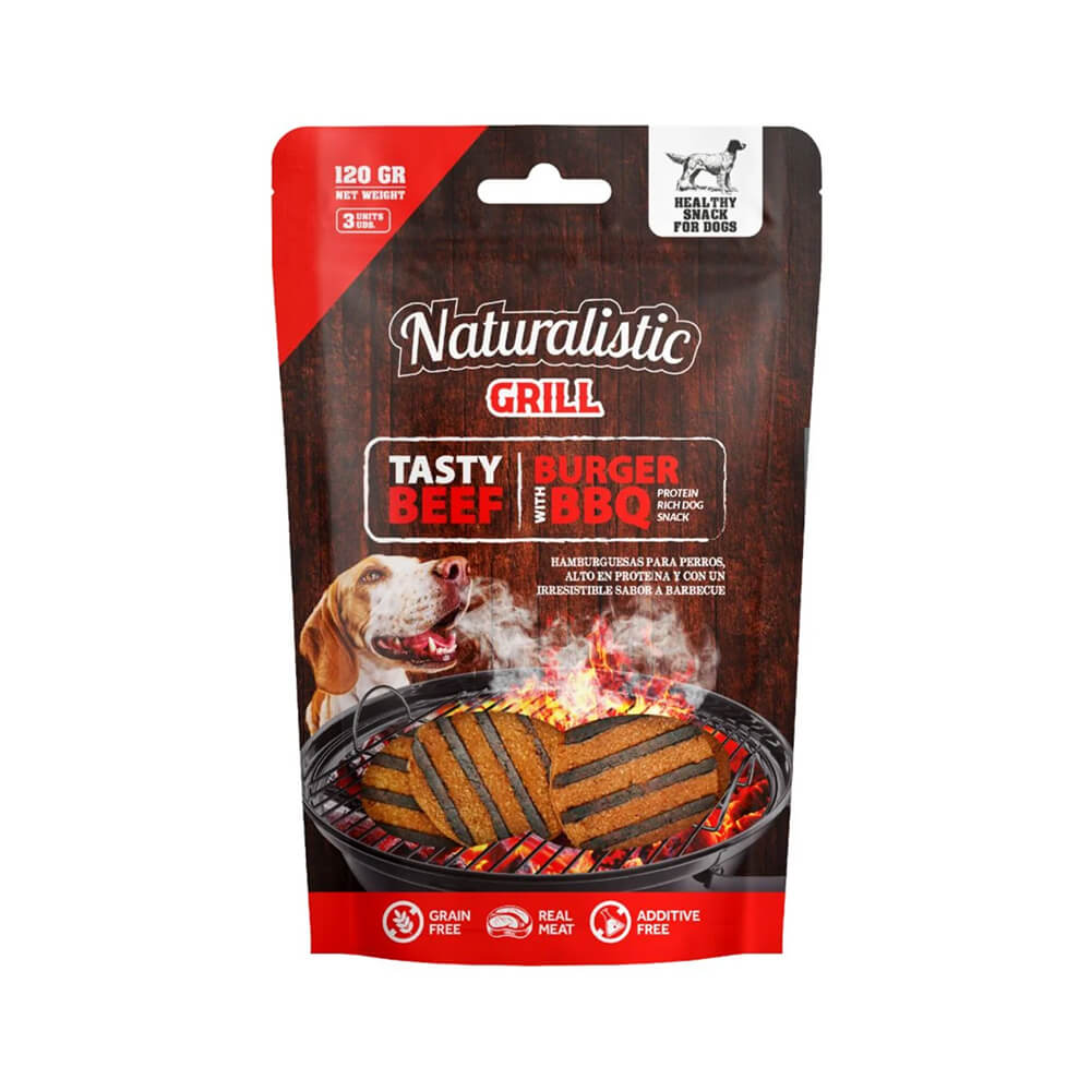 Naturalistic grill burger bbq