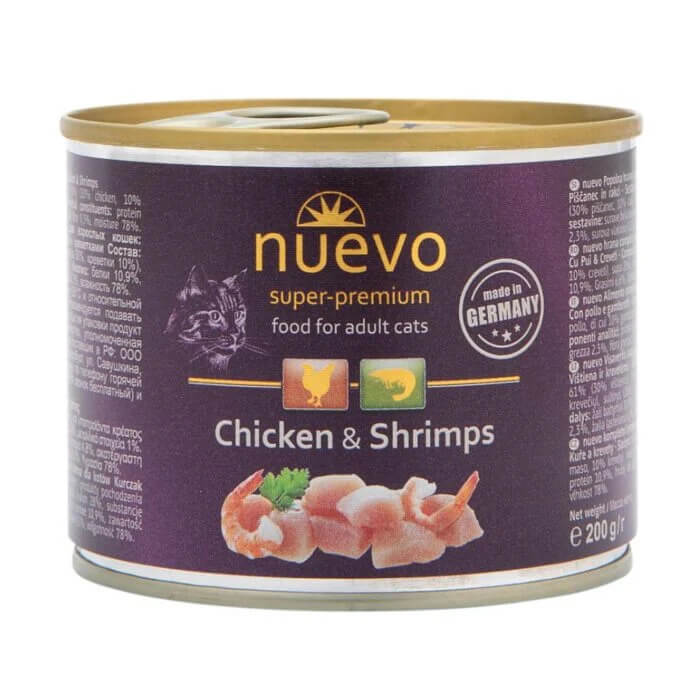 Nuevo Super Premium Chicken & Shrimps