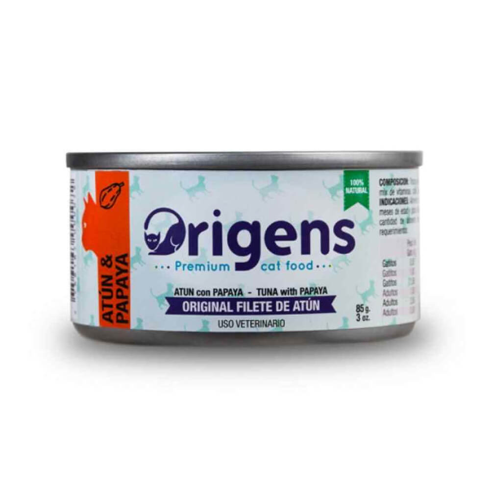 Origens filete de atún y papaya 85g