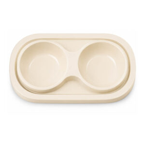 Plato doble elevado plastico
