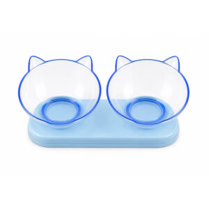 Plato gato doble elevado