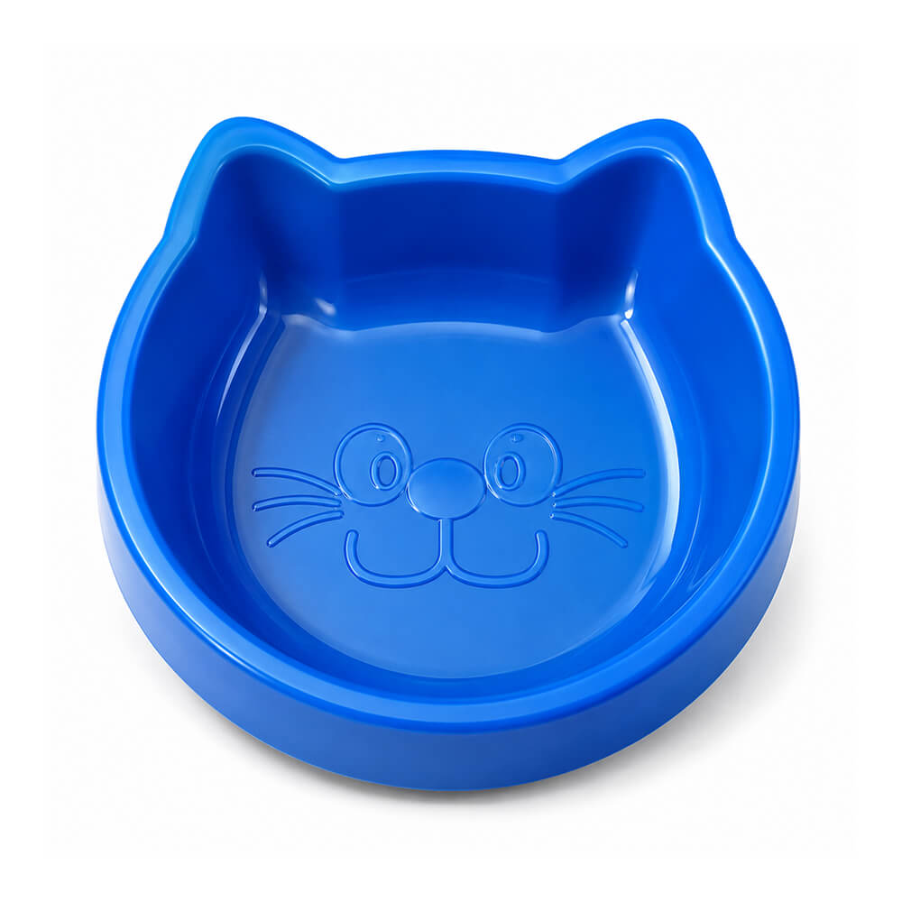 Plato plastico cara de gato