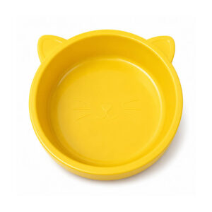 Plato plastico cara gato orejas