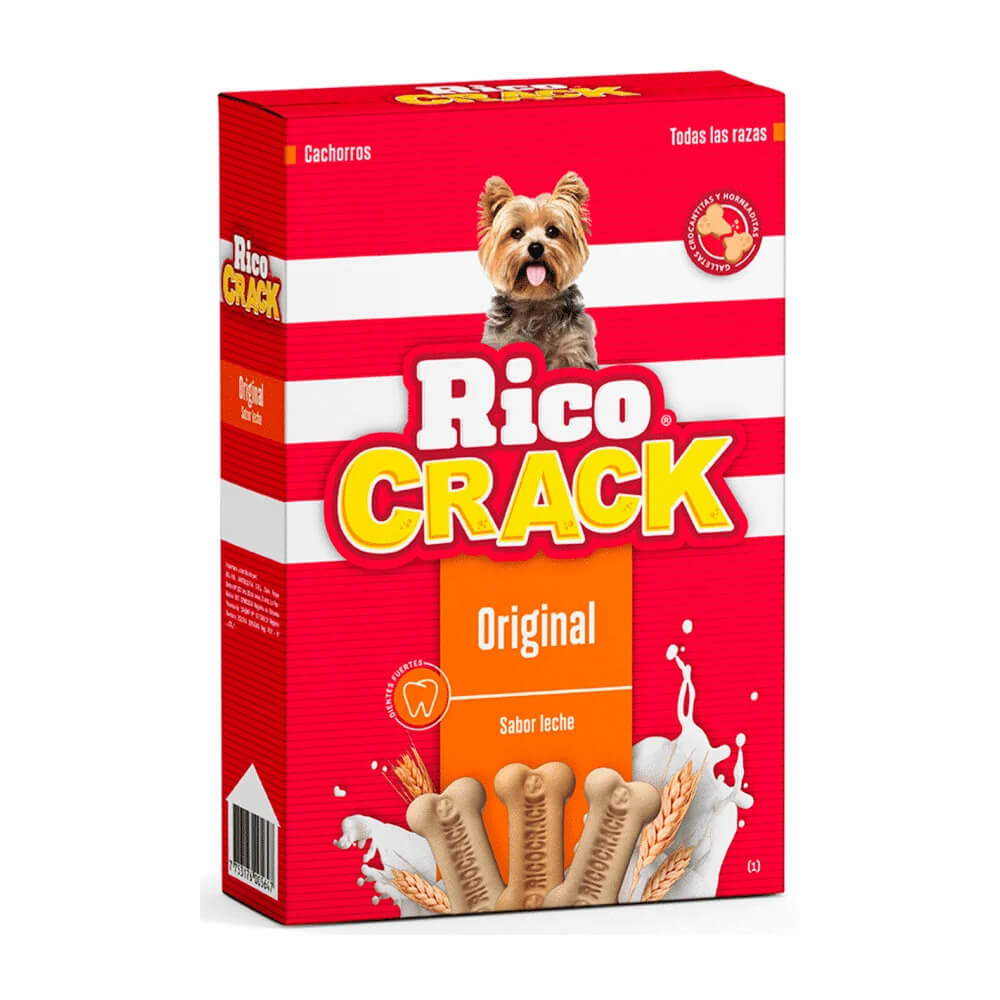 Ricocrack cachorros original leche 200gr